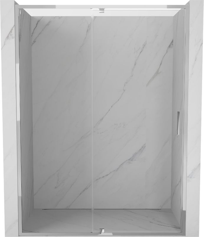 Drzwi prysznicowe uchylne Mexen Exo chrom transparent 155x200 cm 1 szt.