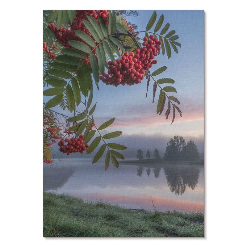 Obraz Plakat Canvas Tulup 42x59,4 cm (A2) Natura o poranku Do sypialni, salonu, biura 1 szt.