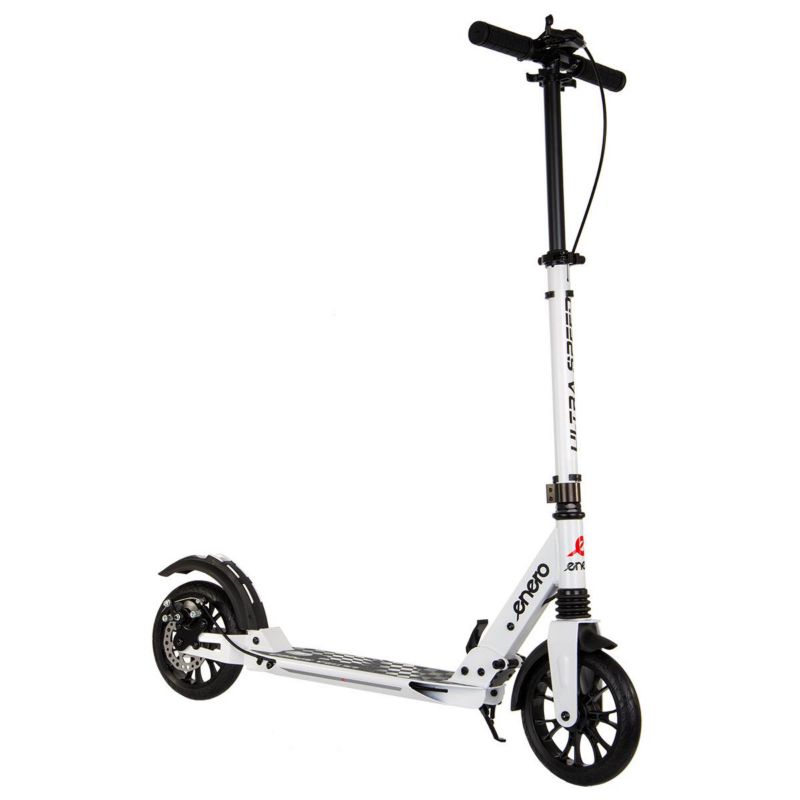 Hulajnoga Enero Ultra Speed 200mm z hamulcem tarczowym biała 1 szt.