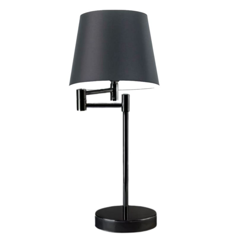 Lampka Nocna Volta Light Factory Jukon Abażur Czarny 1xE27 1szt.