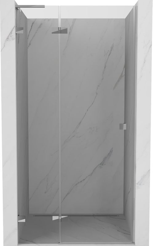 Drzwi prysznicowe uchylne Mexen Lunar L chrom transparentne 75x200 cm 1 szt.