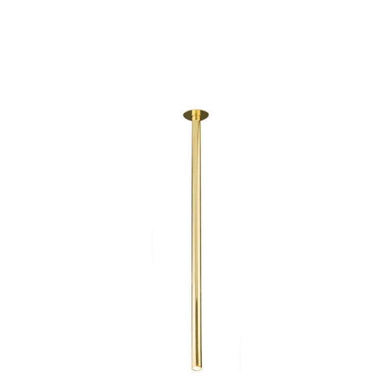 Oprawa sufitowa wpuszczana Dohar Alha mosiądz polerowany 1 x G9 x 2.5W IP20 wym: 100 x 6 x 6 cm okrągła - 1 szt.