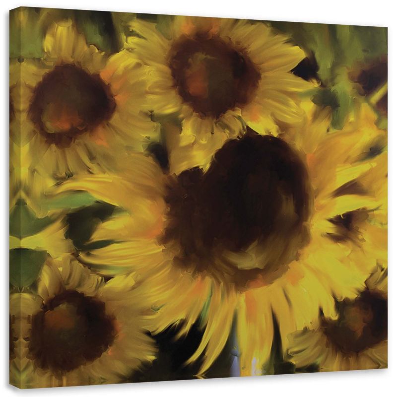 Obraz Feeby Bukiet żółtych słoneczników 60x60cm 1szt