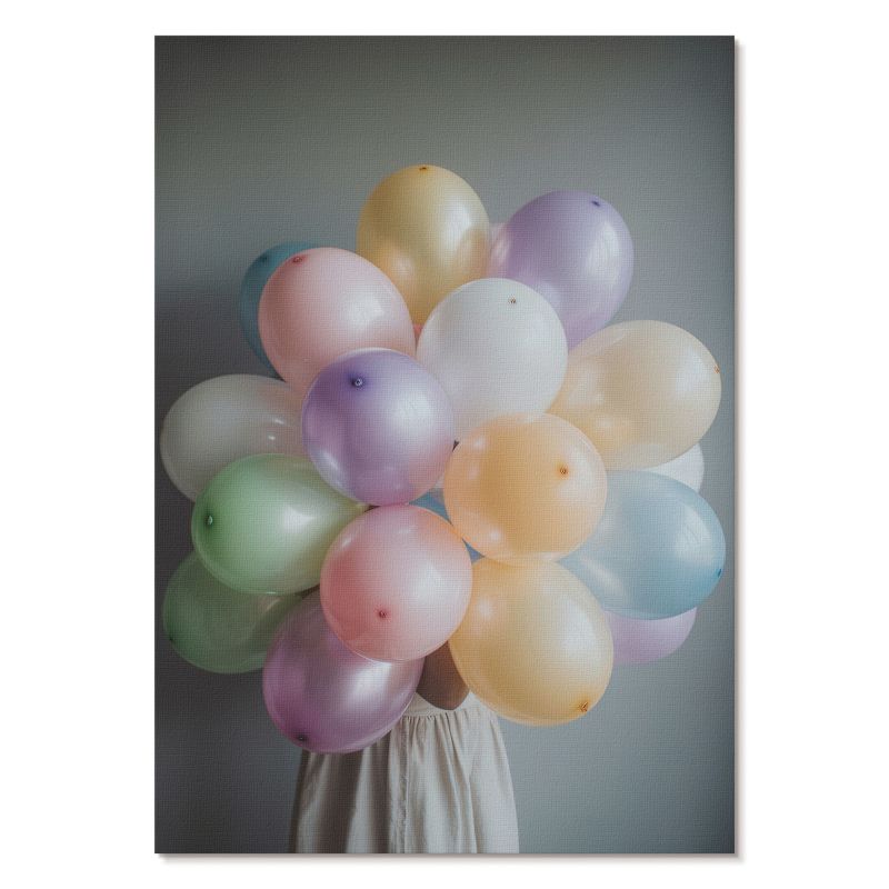 Plakat na Ścianę Tulup 42x59,4 cm (A2) Balonowy bukiet Do salonu, sypialni, biura 1 szt.