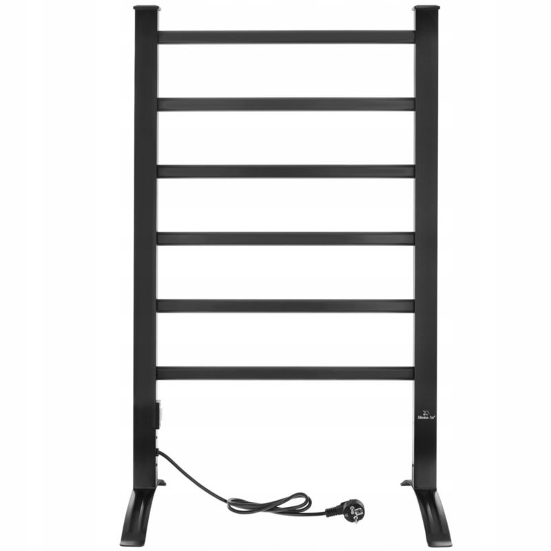 Grzejnik łazienkowy Mission Air elektryczny MALAGA 100W Black 1 szt.