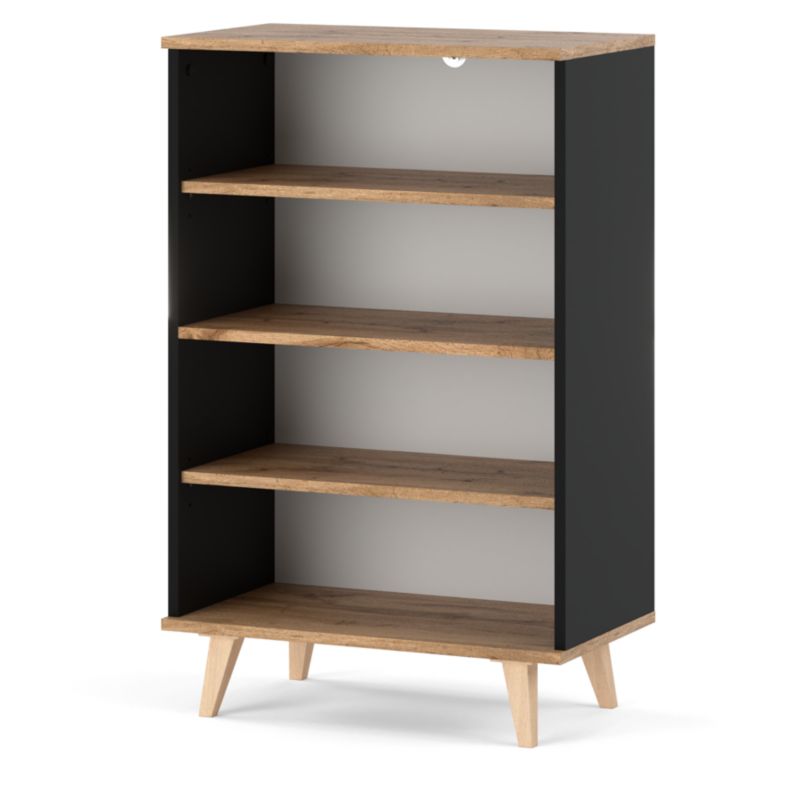 Regał Na Książki Stiv-Meble 4 Półki Szafka Otwarta Loft 60.2X36X95.2 Cm 1Szt.