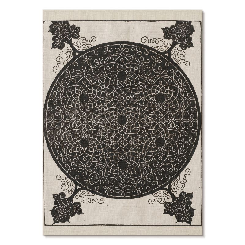 Obraz Plakat Canvas Tulup 59,4,x84 cm (A1) Szósty węzeł Do sypialni, salonu, przedpokoju 1 szt.