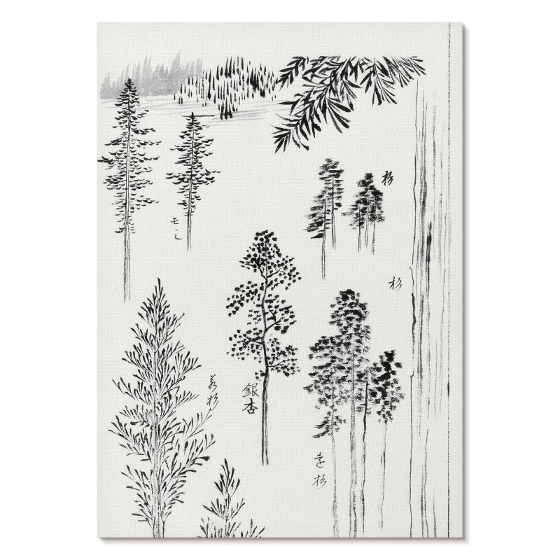 Obraz Plakat Canvas Tulup 42x59,4 cm (A2) Sosny Do sypialni, salonu, przedpokoju 1 szt.