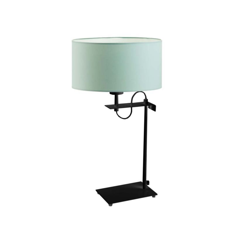 Lampka Nocna Volta Light Factory Point Miętowy Abażur 1xE27 1szt.