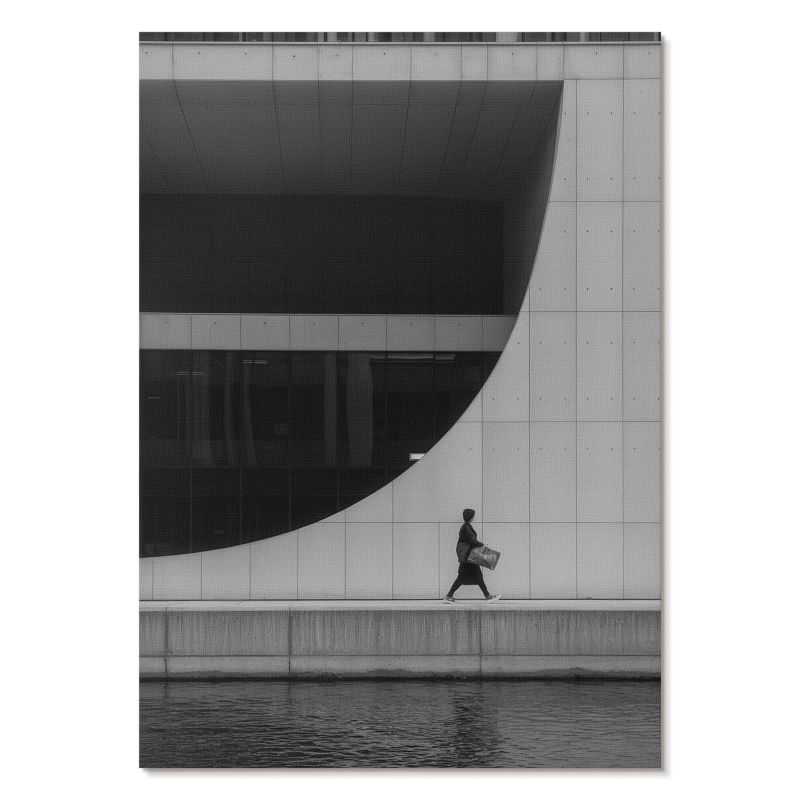 Obraz Plakat Canvas Tulup 42x59,4 cm (A2) Zurbanizowany minimalizm Do biura, salonu, przedpokoju 1 szt.