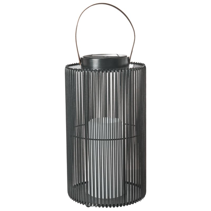 Lampion solarny Machili 53 cm Czarny 1 szt.
