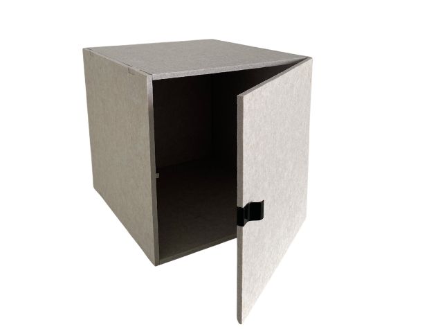 Filcowy wkład do półki FLIP zamykany na magnes Marbet Design do regału Kallax 1 szt.