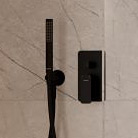 Oltens Hadsel bateria wannowo-prysznicowa podtynkowa czarny mat 34108300 - Wysyłka w 24h