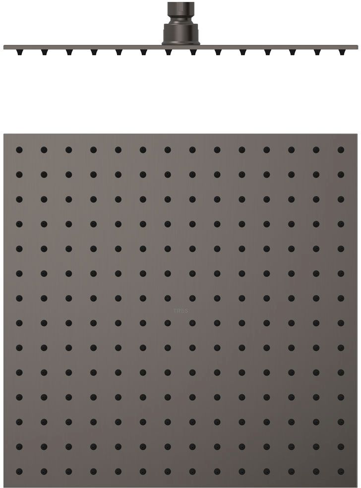 Tres deszczownica 30x30 cm kwadratowa grafitowa 134315012GR