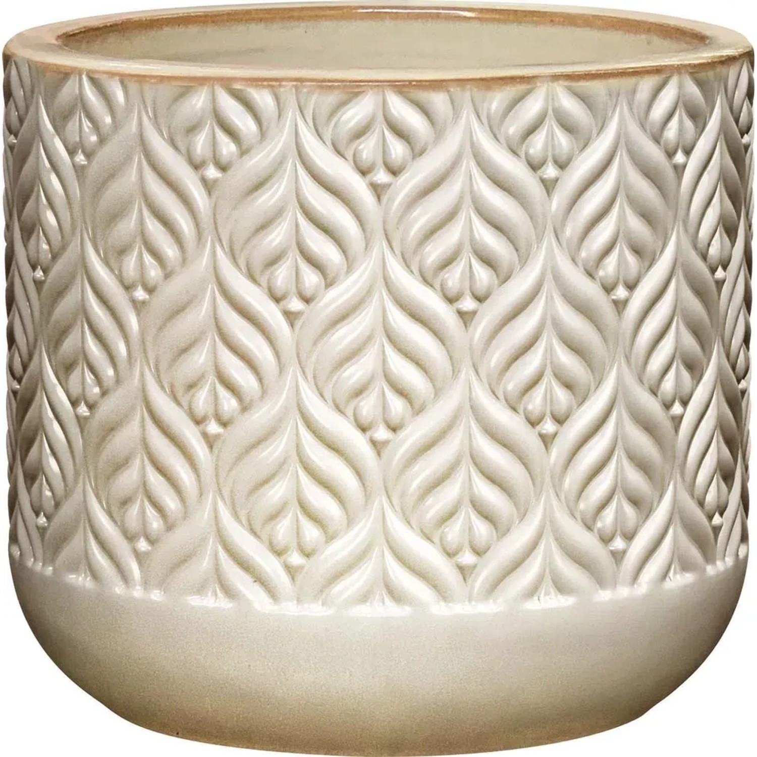 Donica TROPEA kremowa - 36 x 35 cm