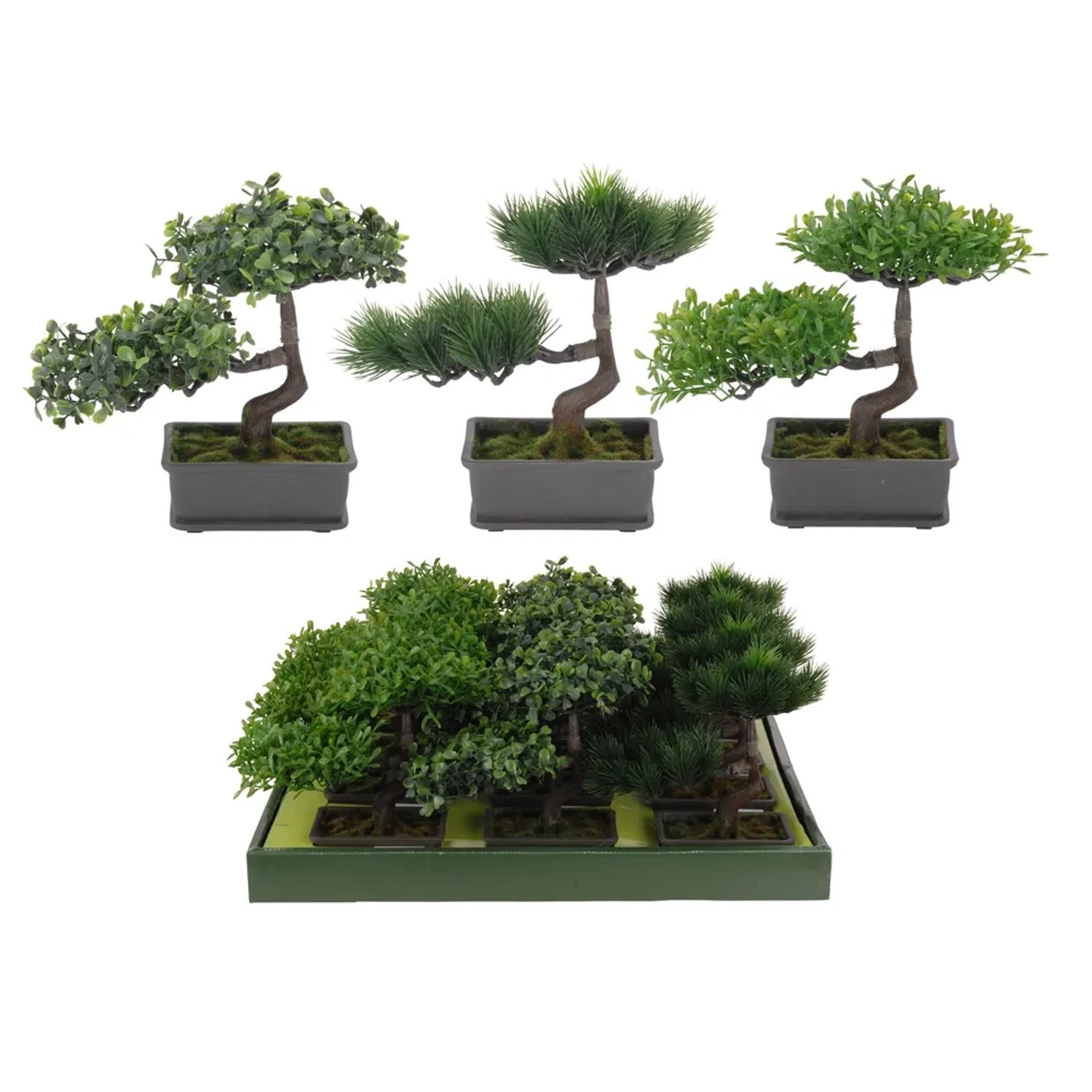 Drzewko sztuczne bonsai mix wys.22cm