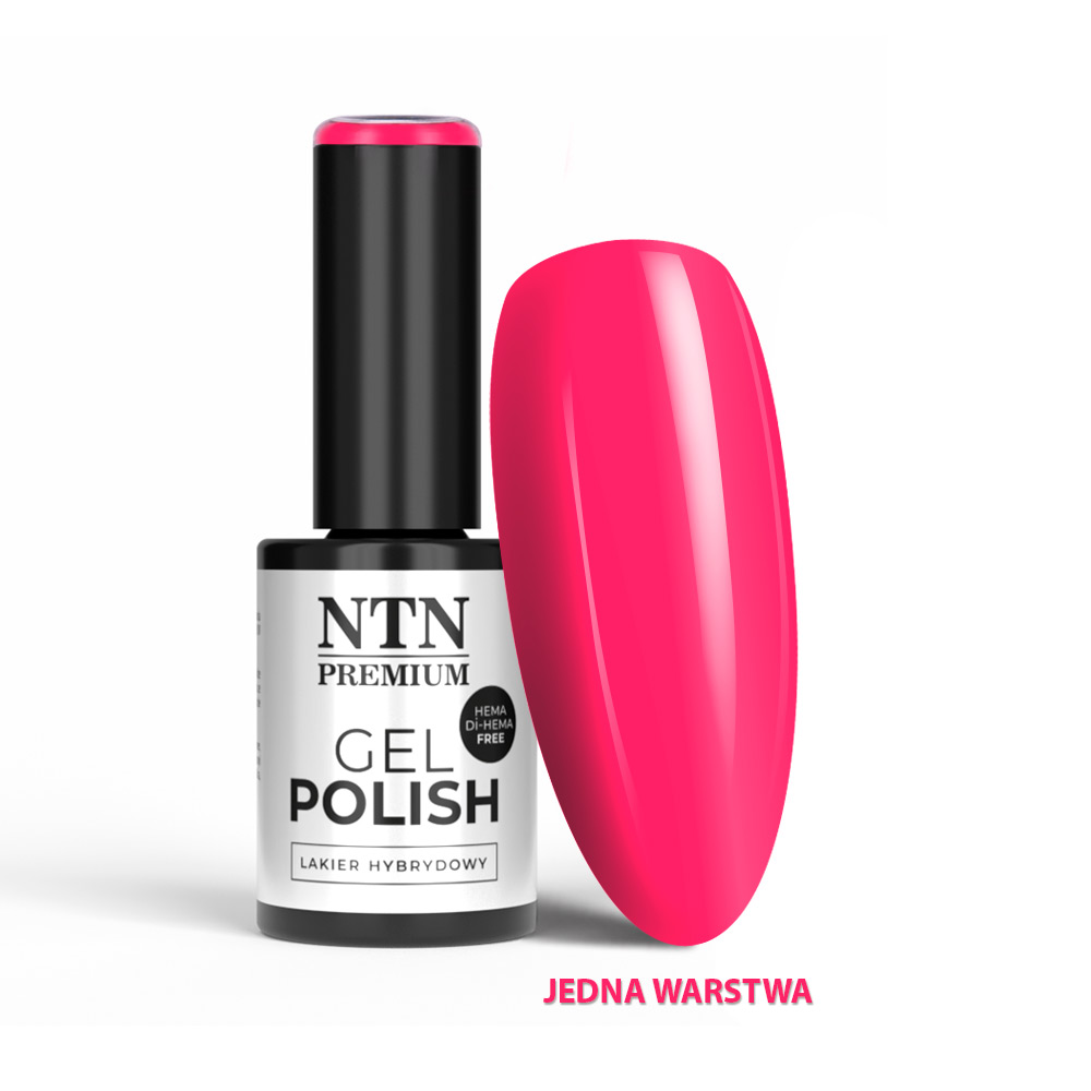 Lakier hybrydowy LED/UV Gel Polish Pinks Nr 541 Limited Edition NTN Premium HEMA/Di-HEMA Free 5g