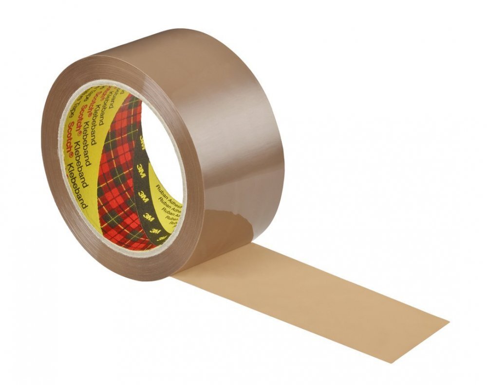 12x Taśma pakowa Scotch 309 (S5066F6), akrylowa, 50mmx66m, brązowy