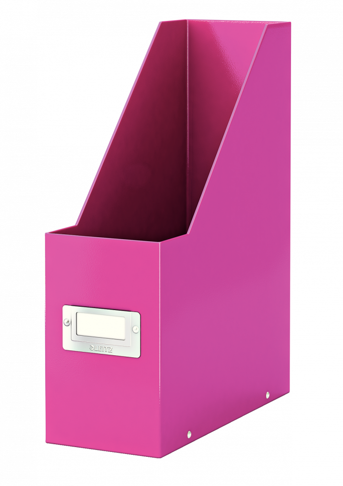 Organizer Leitz Wow Click&Store, A4, 95mm, do 950 kartek różowy