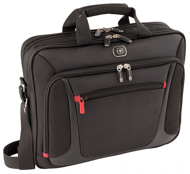 Torba na laptopa WENGER Sensor, 15", 400x330x150mm, czarna