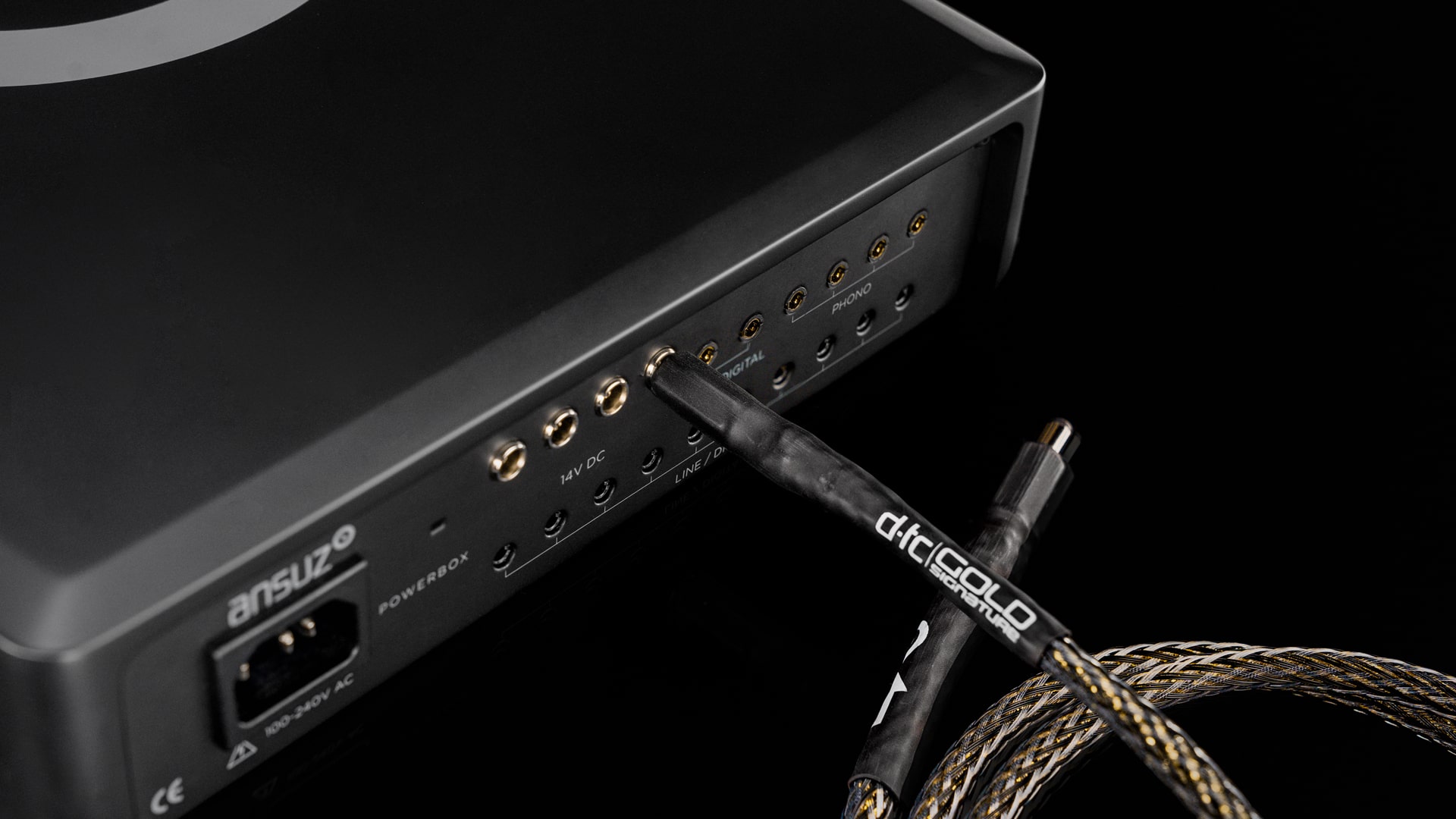 Kabel do upgrade powerbox ansuz dc linkz d-tc gold signature 1m