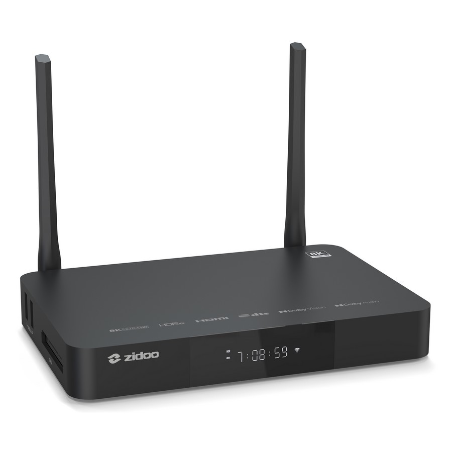 Zidoo z9x 8k odtwarzacz sieciowy 8k uhd 6/64gb hdr10+ dolby vision vs10