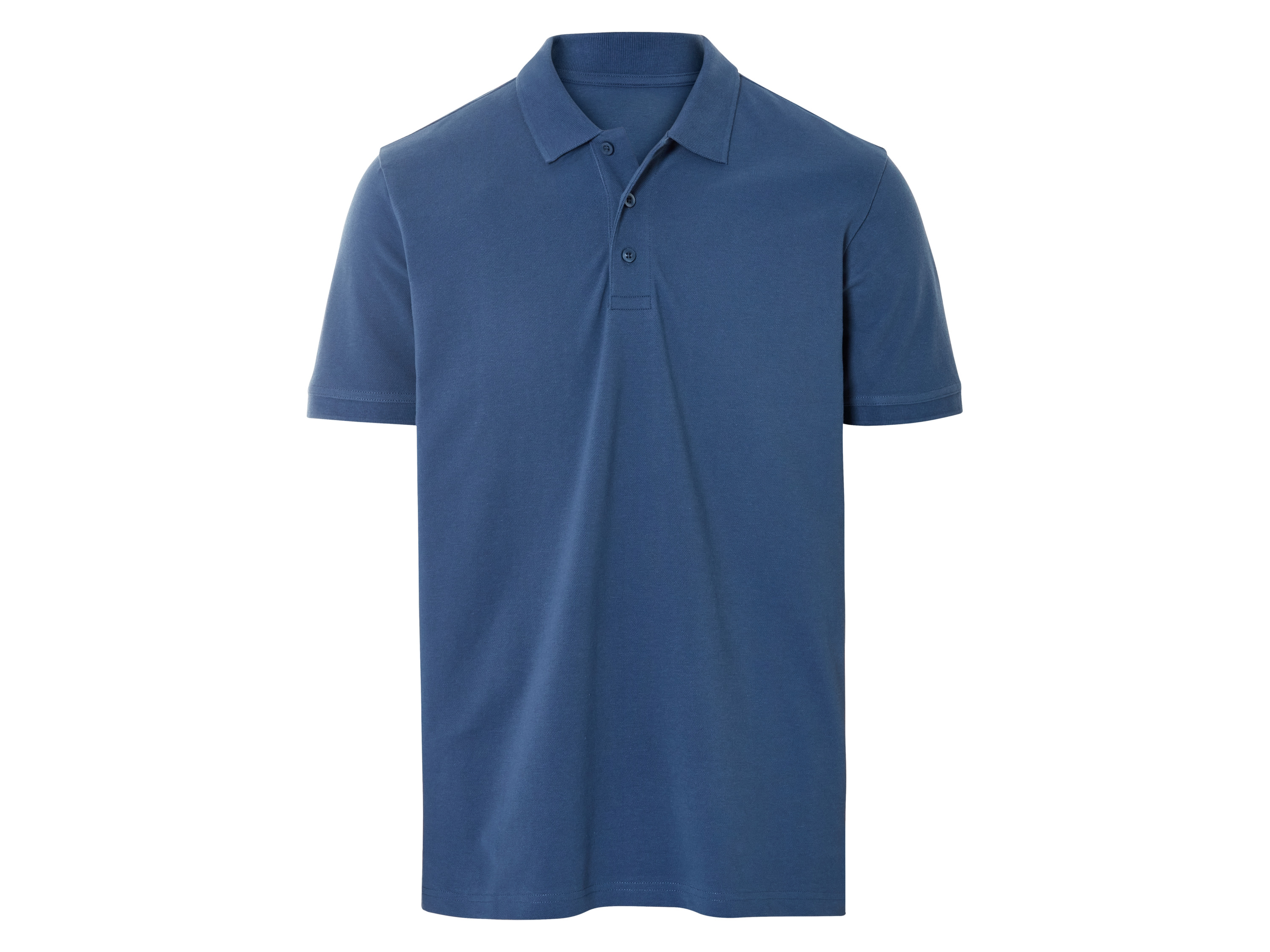 esmara Men Koszulka polo męska z biobawełny Niebieski, S 44/46