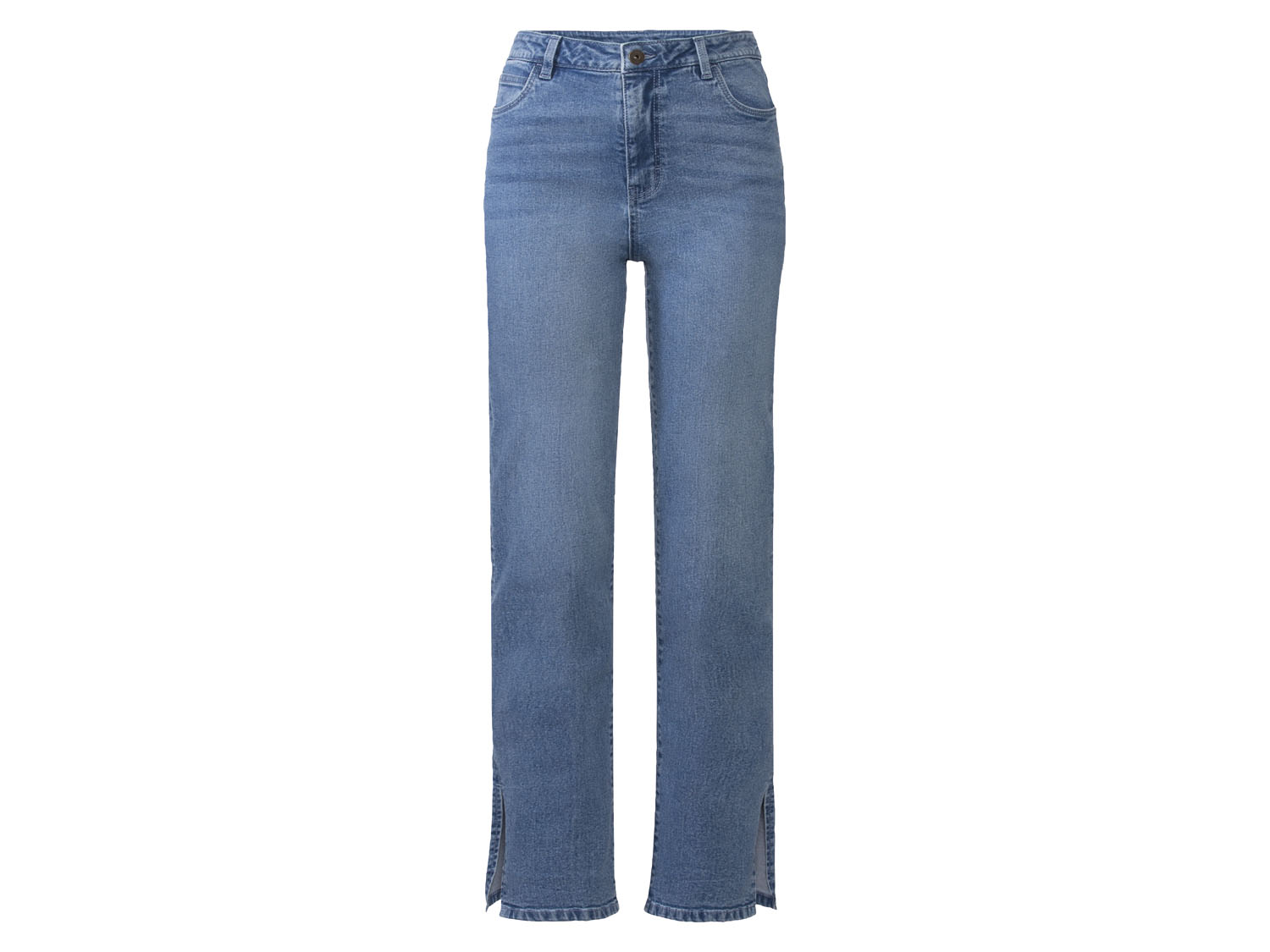 esmara Jeansy damskie skinny fit Niebieski denim, 36