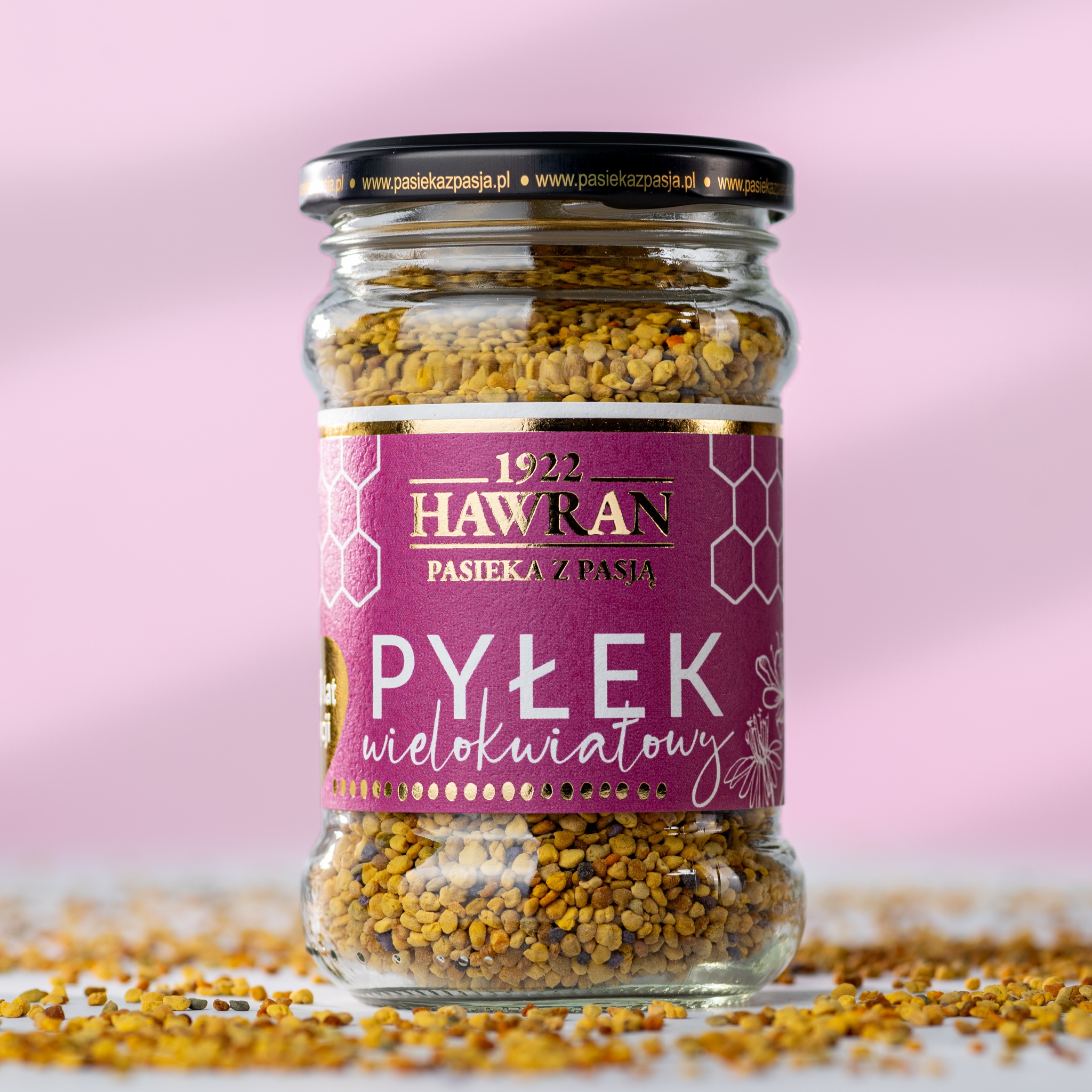 Pyłek pszczeli wielokwiatowy 180g - Pasieka z Pasją Hawran