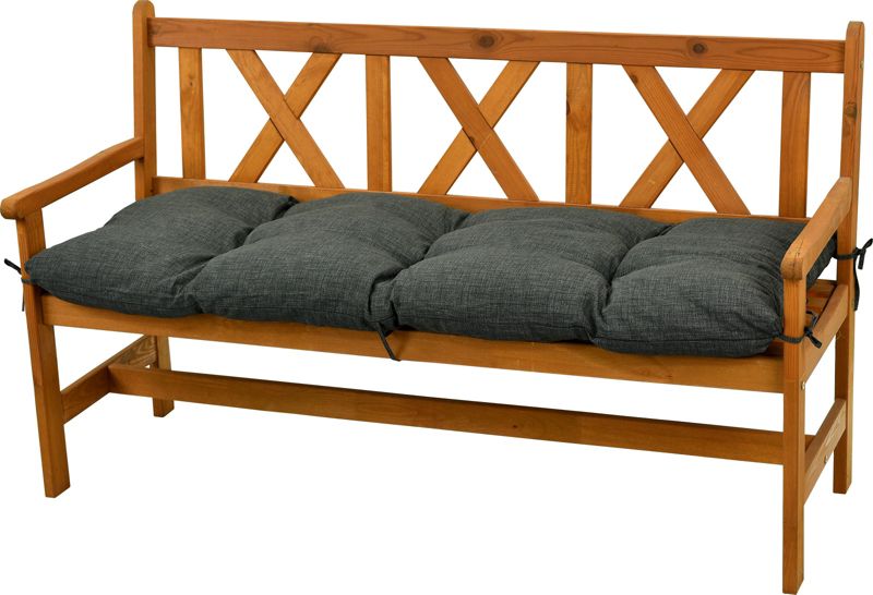 Poduszka na ławkę ogrodową AMPO 100 cm antracyt 1 szt.