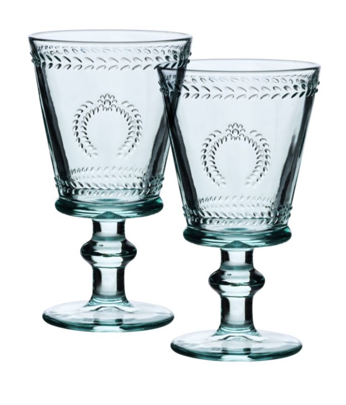 Kieliszki szklane Mondex Ecila Light 280 ml jasny turkus 2 szt