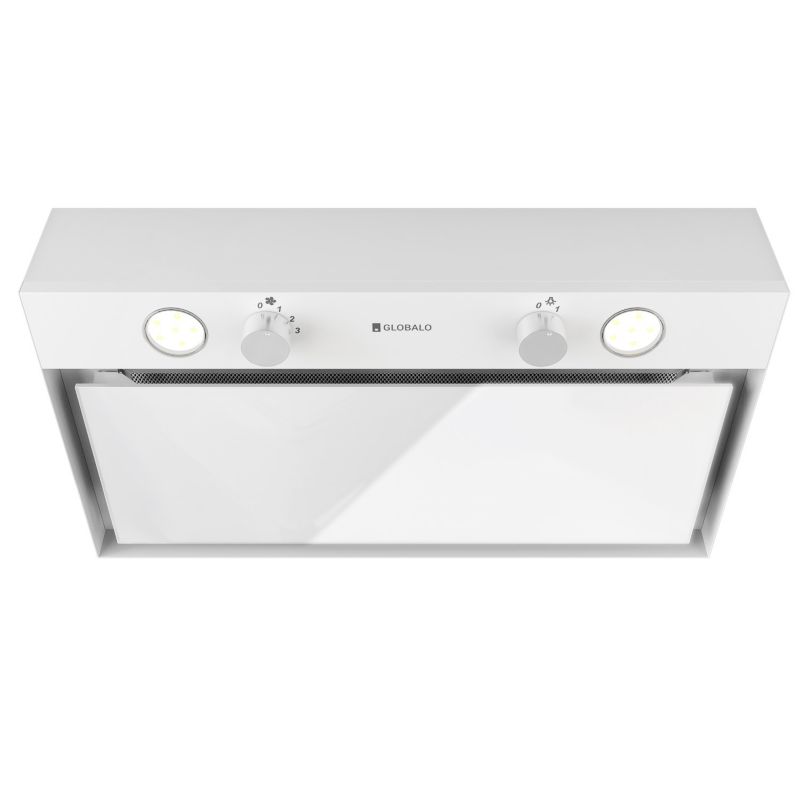 okap podszafkowy GLOBALO Fluxime 60.1 White + Turbina TW 2.1 1szt.
