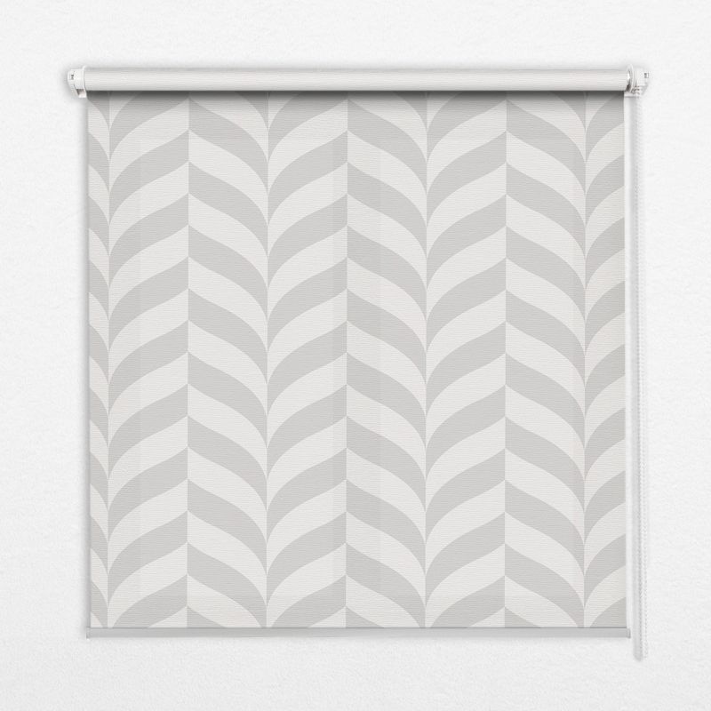 Osłona Okienna Tulup 60x140 cm Szara Jodełka Montaż do ściany/sufitu 1 szt.