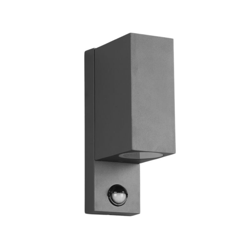 Kinkiet zewnętrzny z czujnikiem Trio Roya antracyt 2 x GU10 x 35W IP44 wym: 22 x 7 x 11,8 cm - 1 szt.