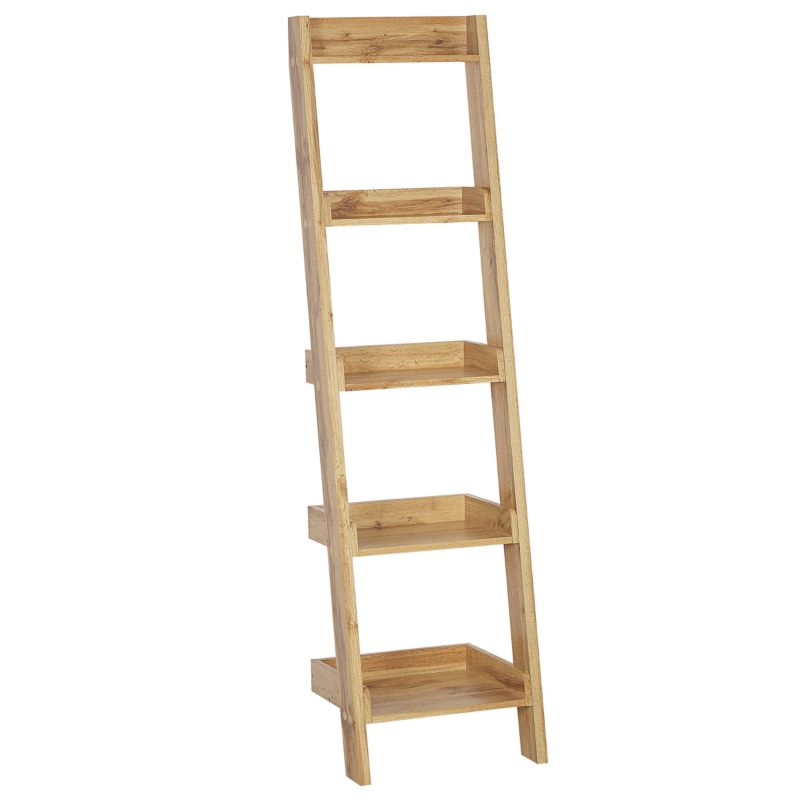 Regał 5 półek Mobile duo 169 cm Jasnobrązowy 1 szt.