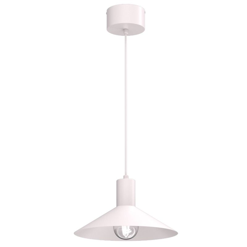 Lampa wisząca Luminex Nox beżowa 1xE27x15W IP20 wym:115x30x30cm - 1 szt.