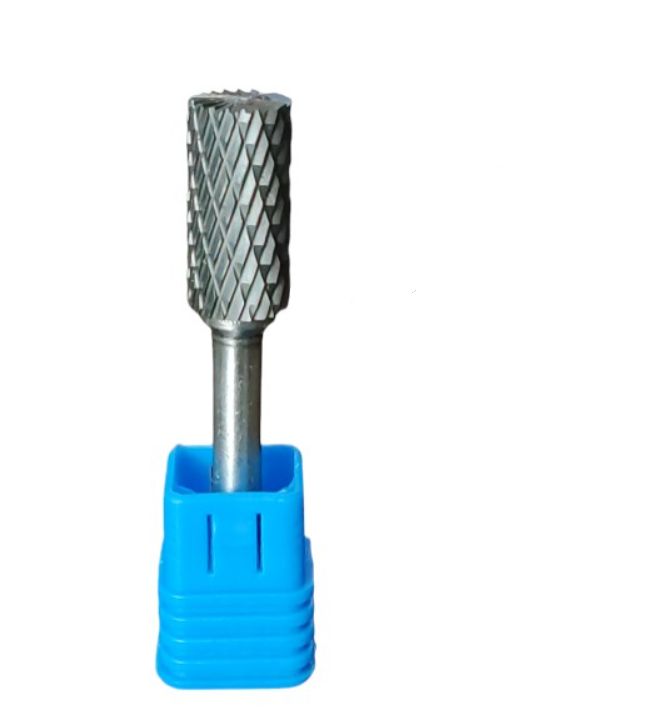 Frez pilnik obrotowy do metalu Kormax 10x20x60mm chwyt 6mm z węglika spiekanego ZYB czołowy (AX1020M06) - 1 szt.