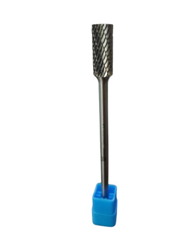 Frez pilnik obrotowy wydłużony cylindryczny płaski Kormax 12x25x175x6mm do metalu z węglika ZYA (SA61225-L6) - 1 szt.