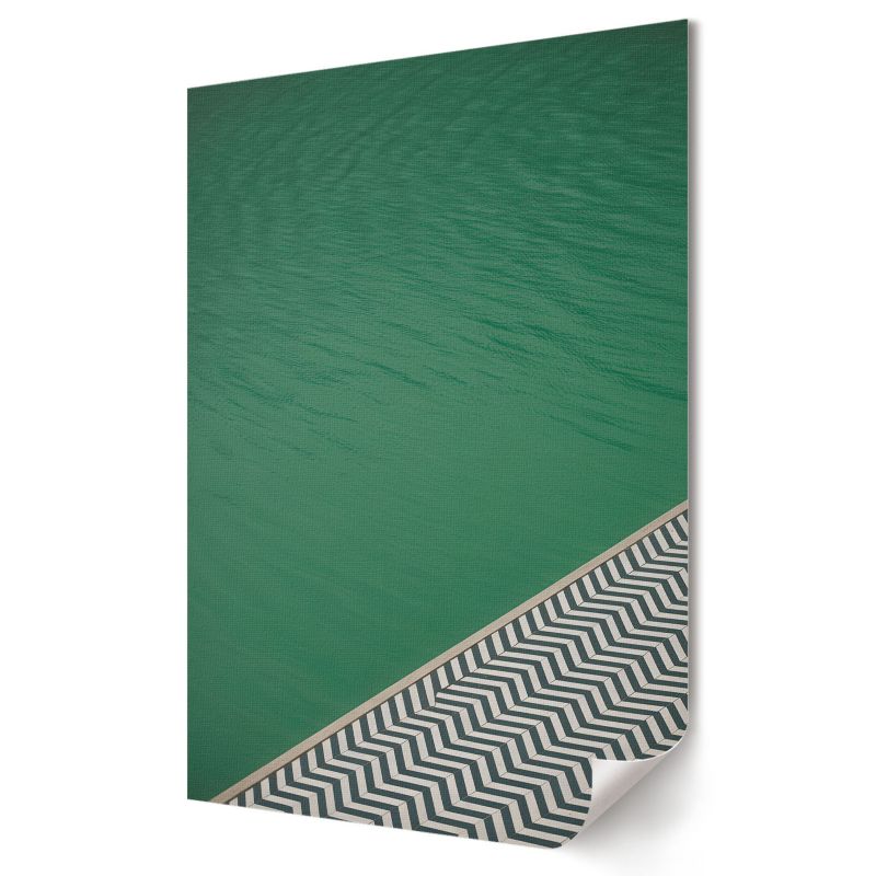 Plakat na ścianę Wallfluent Format A4 Brzeg basenu Kolektyw Soft Structure 1 szt.