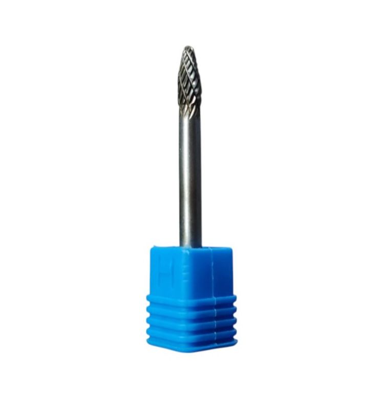 Frez pilnik obrotowy do metalu Kormax 6x18x65mm chwyt 6mm z węglika spiekanego RBF (FX0618M06) - 1 szt.
