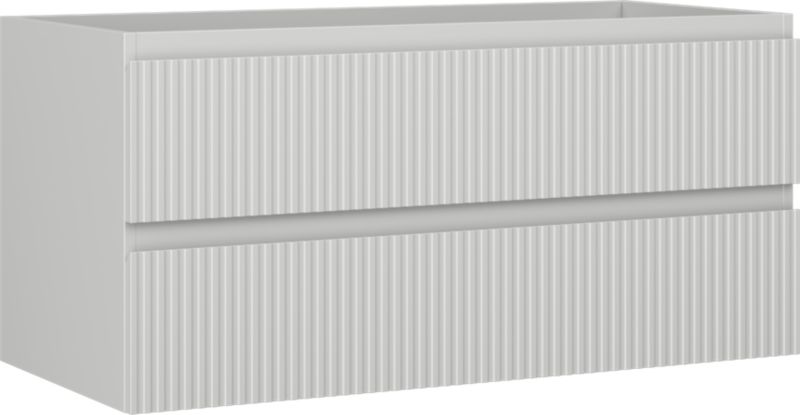 Szafka podumywalkowa Mexen Rivel szara mat 100 cm 2 szuflady 1 szt.