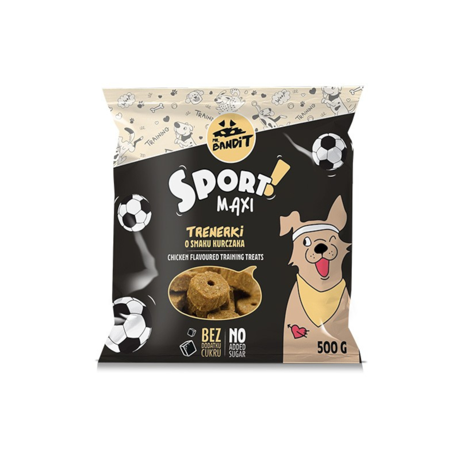 MR. BANDIT SPORT MAXI -trenerki o smaku kurczaka