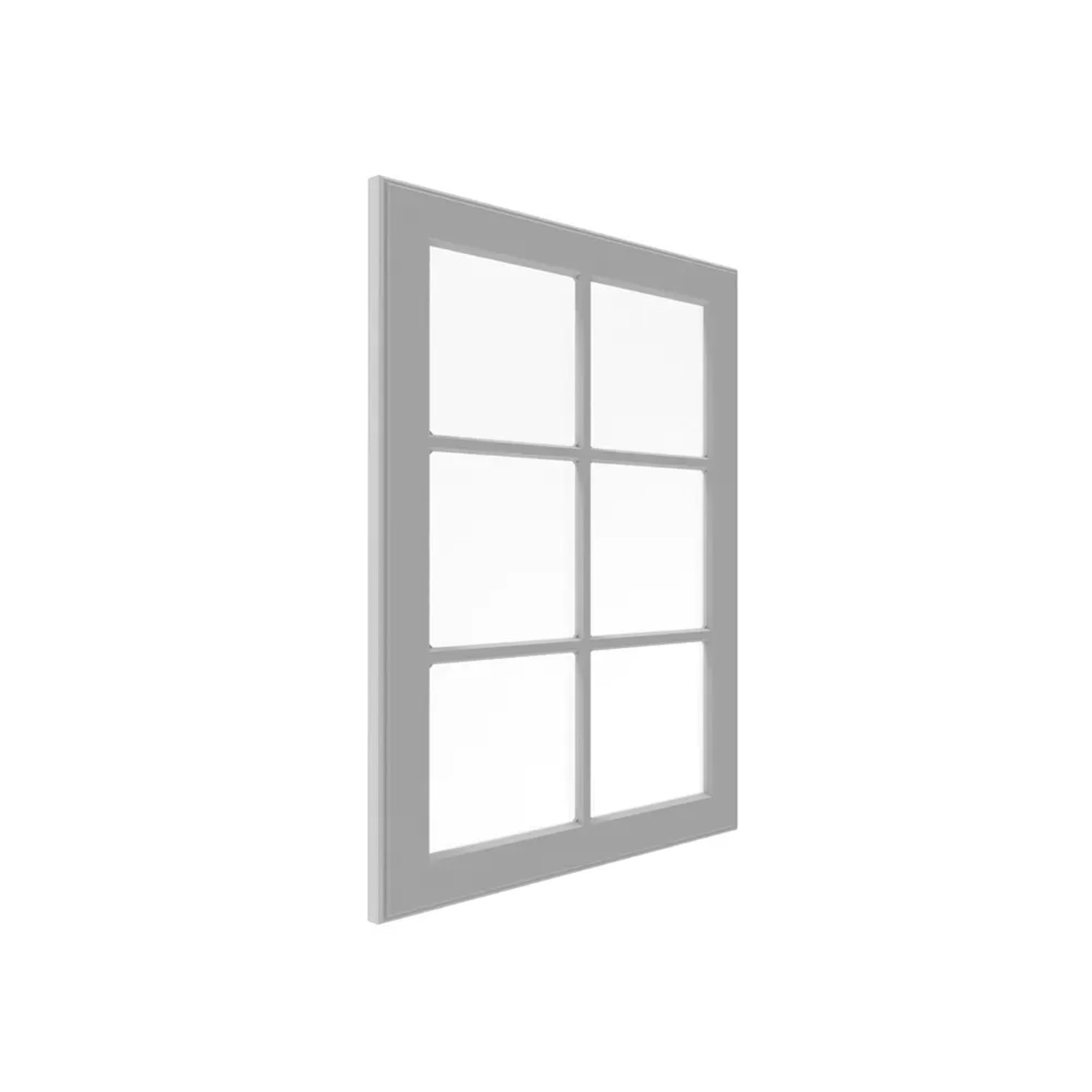 Front Modena witryna 50 x 71 cm szary mat