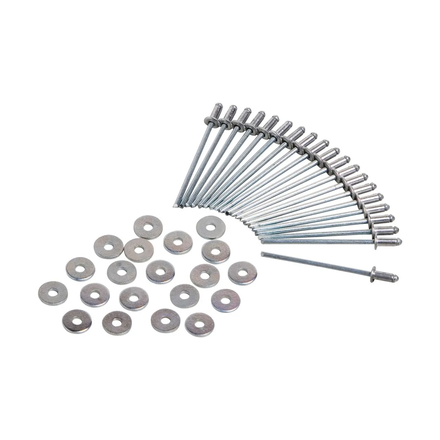 LUX-TOOLS Nity zrywalne i podkładki 4 x 8 mm 20 szt