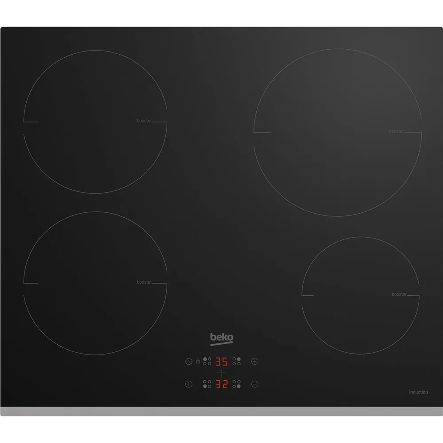 Płyta indukcyjna Beko HII64402MTX czarne szkło 58 cm