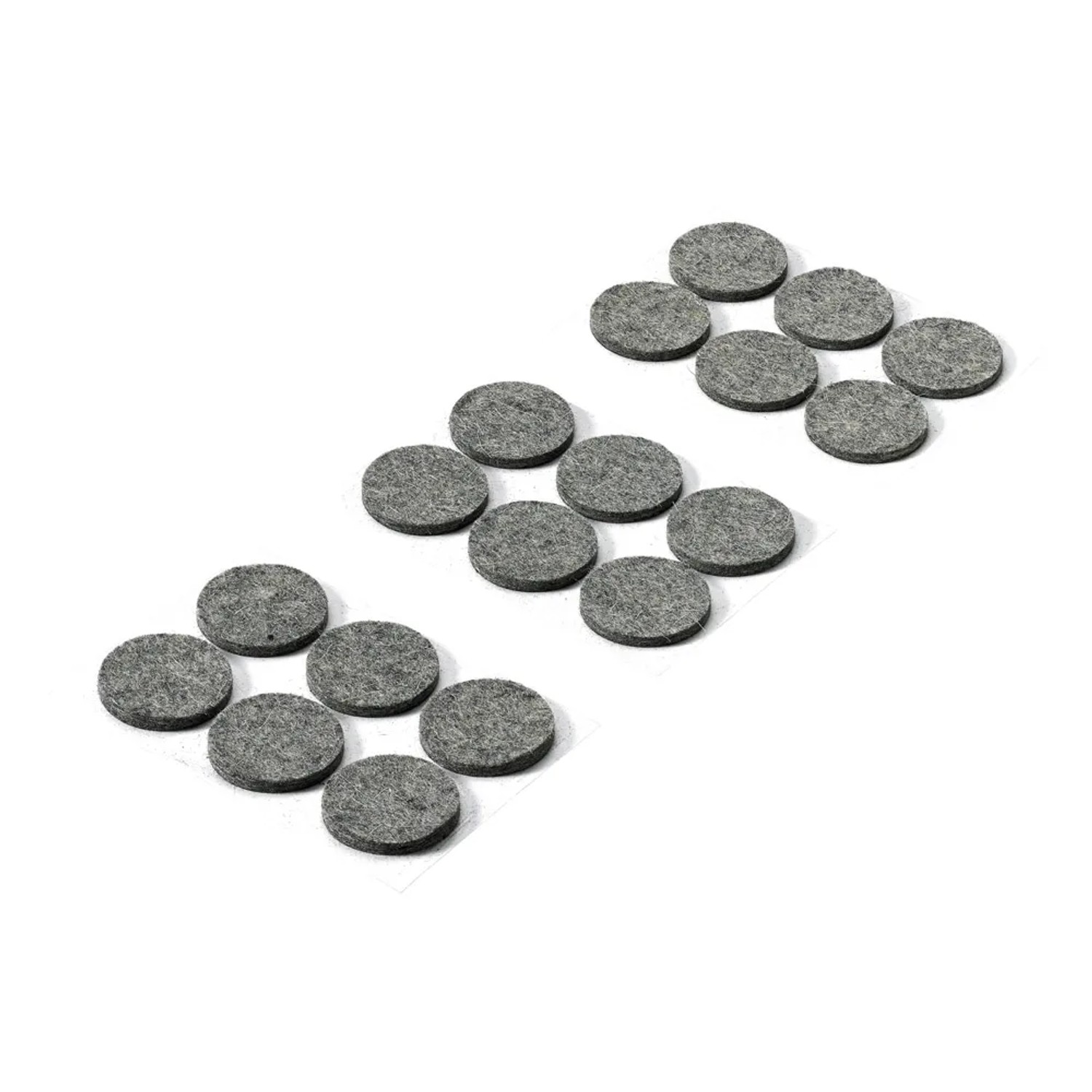 Hettich Podkładki wełniane szare śr. 25x3mm 18szt