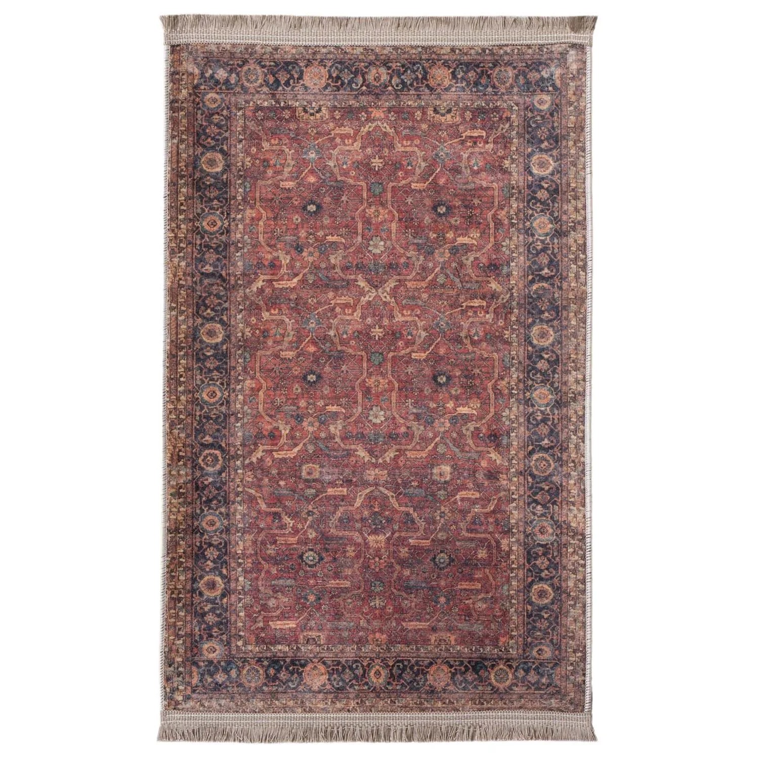 Uniglob Dywan drukowany FUME 50 x 80 bordowy