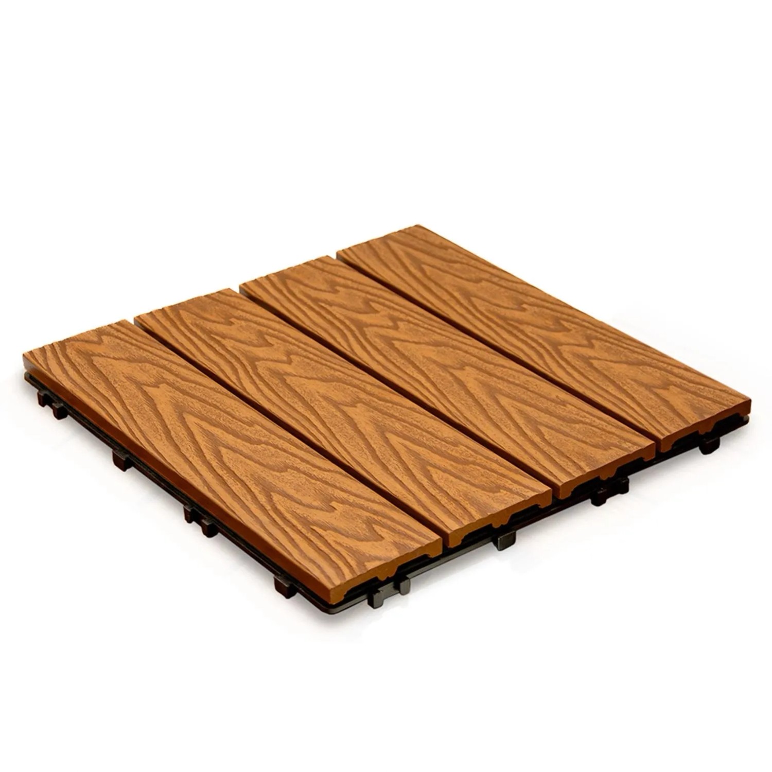 4IQ Podest kompozytowy struktura teak 30 x 30 x 2,2 cm