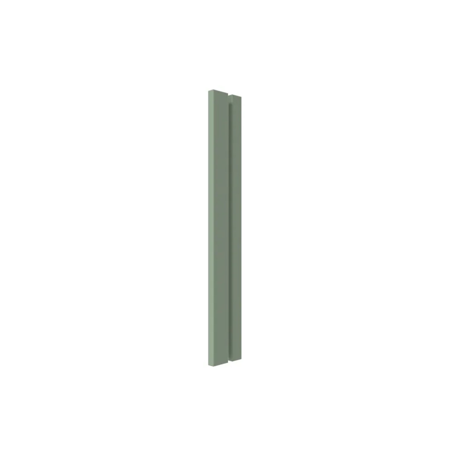 Zaślepka korpusu górnego Salerno 71 x 5 + 71 x 3 cm oliwka mat