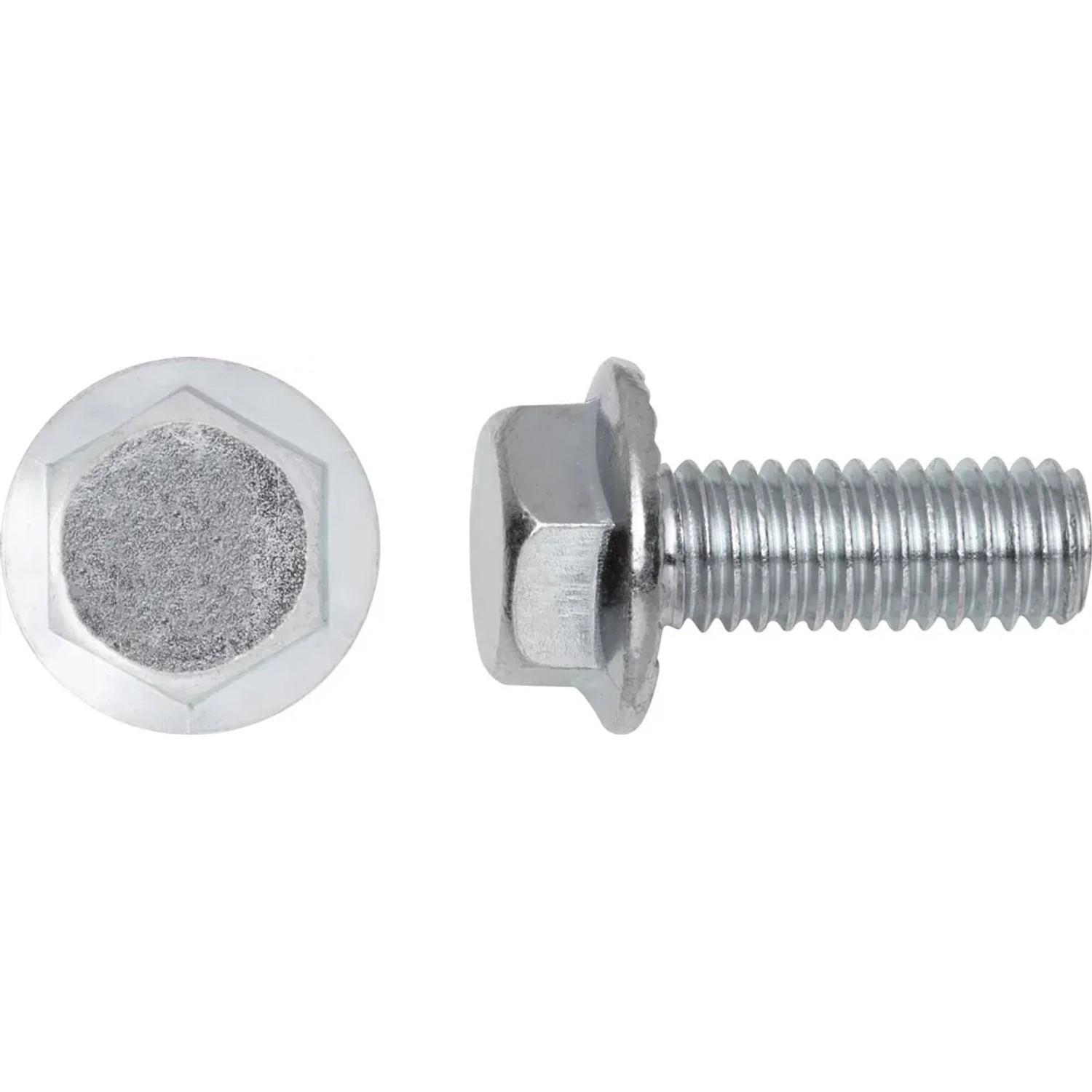 LUX-TOOLS Wkręt do metalu z łbem 6-kątnym 5x10mm 8szt.